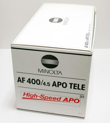 中古 ミノルタ AF 400mm F4.5G High-Speed APO αシリーズ MINOLTA 【中古レンズ】