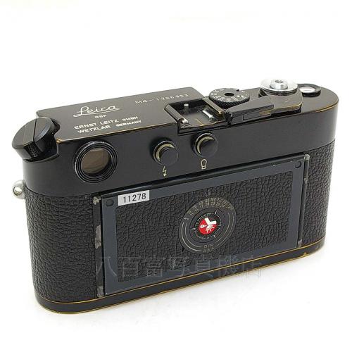 中古 ライカ M4 ブラックペイント ボディ Leica 【中古カメラ】 11278