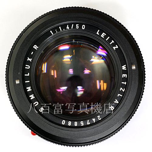 【中古】   ライカ ライツ ズミルックス-R 50mm F1.4 3カム 初代モデル ドイツ製 　ライカRマウント　Leica Leitz  SUMMILUX  中古レンズ  38540