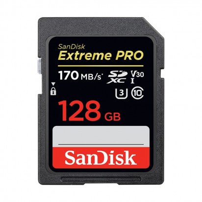 サンディスク エクストリーム プロ SDSDXXY-128G-GN4IN [SDXC UHS-I メモリーカード 128GB ] SANDISK