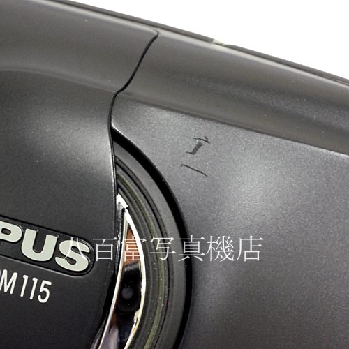 【中古】 オリンパス μZOOM 115 ブラック OLYMPUS　ミューズーム115 中古カメラ 38617