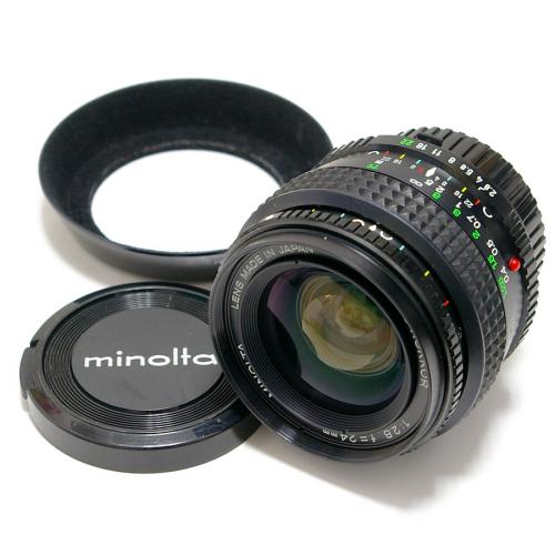 中古 ミノルタ MD VFC ROKKOR 24mm F2.8 minolta 【中古レンズ】