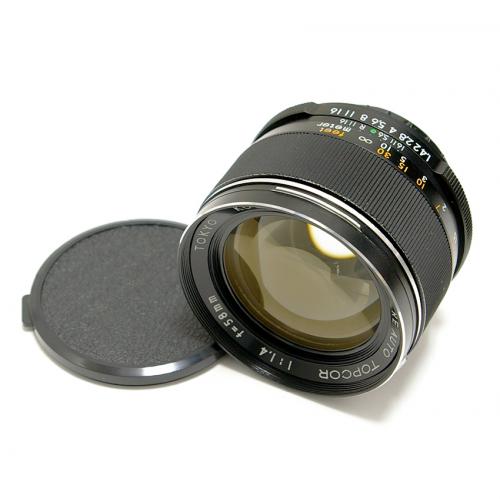 中古 トプコン RE AUTO TOPCOR 58mm F1.4 ブラック TOPCON