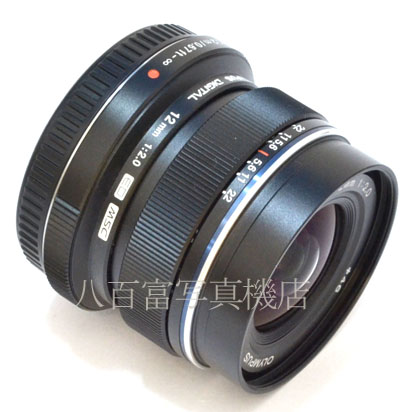 【中古】 オリンパス M.ZUIKO DIGITAL ED 12mm F2.0 ブラック OLYMPUS 中古交換レンズ 44140