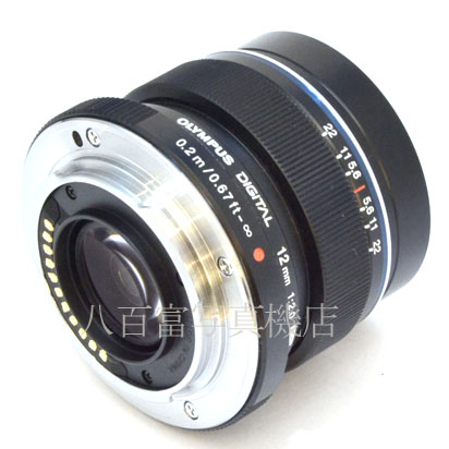 【中古】 オリンパス M.ZUIKO DIGITAL ED 12mm F2.0 ブラック OLYMPUS 中古交換レンズ 44140