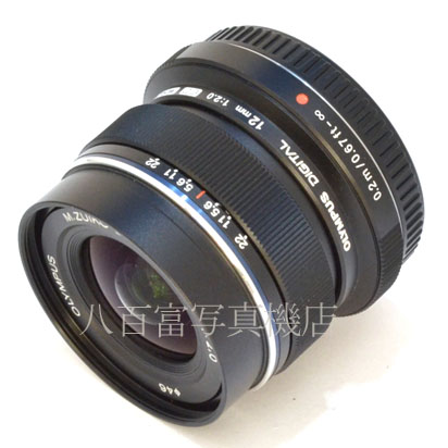 【中古】 オリンパス M.ZUIKO DIGITAL ED 12mm F2.0 ブラック OLYMPUS 中古交換レンズ 44140