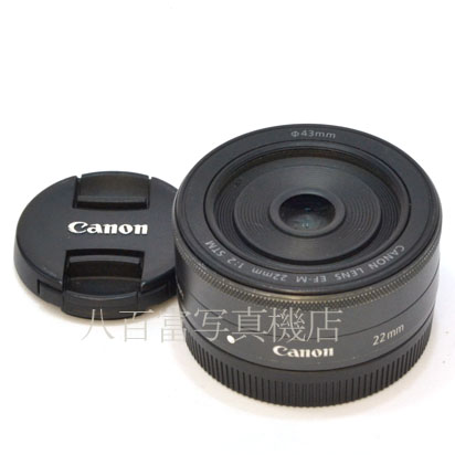 【中古】 キヤノン EF-M 22mm F2 STM Canon 中古交換レンズ 44131