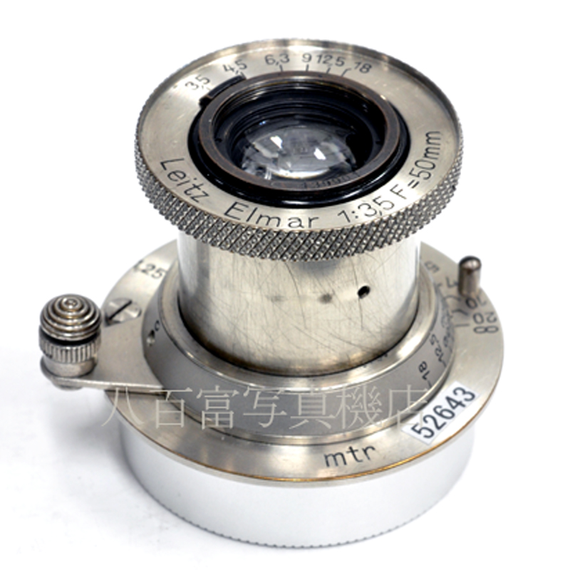 中古】 ライツ ニッケルエルマー 50mm F3.5 ライカLマウント Leitz