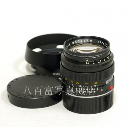 【中古】 ライカ ライツ ズミルックス 50mm F1.4 ブラック　ライカMマウント Leica Leitz SUMMILUX 中古レンズ 36101