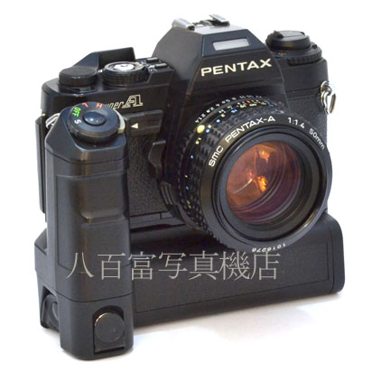 【中古】 ペンタックス スーパーA 50mm F1.4 モータードライブA セット PENTAX 中古フイルムカメラ 28716