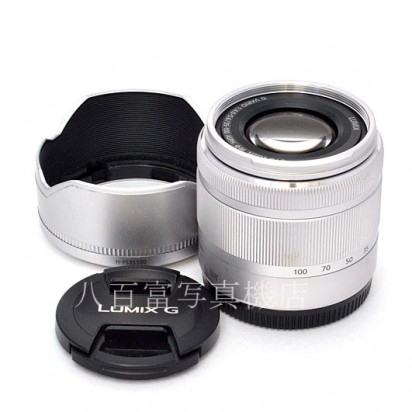 【中古】 パナソニック LUMIX G VARIO 35-100mm F4.0-5.6 ASPH./MEGA O.I.S. シルバー Panasonic 中古交換レンズ 48190