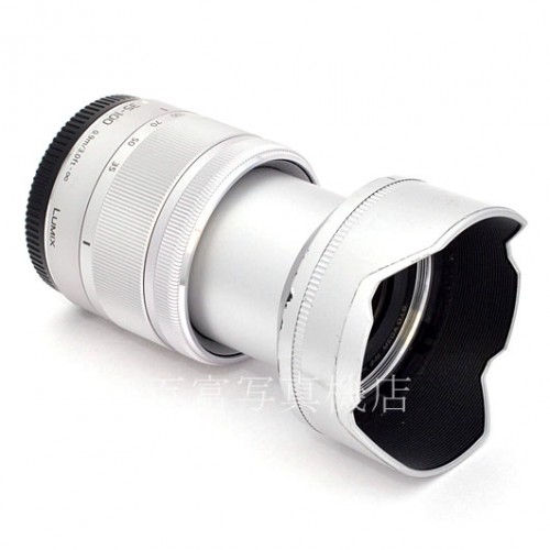 【中古】 パナソニック LUMIX G VARIO 35-100mm F4.0-5.6 ASPH./MEGA O.I.S. シルバー Panasonic 中古交換レンズ 48190