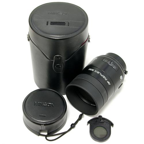 中古 ミノルタ AF REFLEX 500mm F8 αシリーズ MINOLTA 【中古レンズ】｜カメラのことなら八百富写真機店