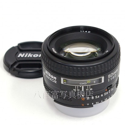 【中古】 ニコン AF Nikkor 50mm F1.4D Nikon ニッコール 中古レンズ 27780