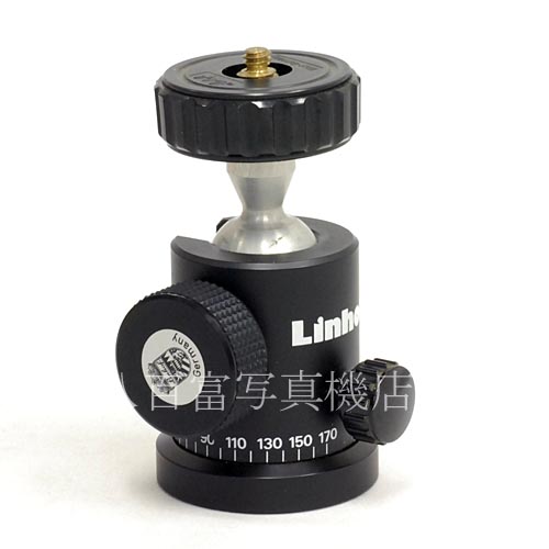 【中古】   リンホフ ユニバーサルボールヘッドⅠ 003677 自由雲台 ブラック Linhof　UNIVERSAL　BALLHED  中古アクセサリー 38713