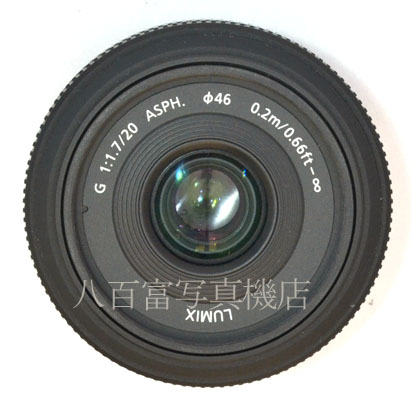 【中古】 パナソニック LUMIX G 20mm F1.7 ASPH. Panasonic 中古交換レンズ 44172