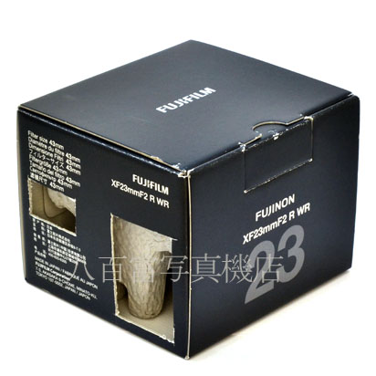 【中古】 フジフイルム フジノン XF 23mm F2 R WR ブラック　FUJIFILM FUJINON 中古交換レンズ 44204