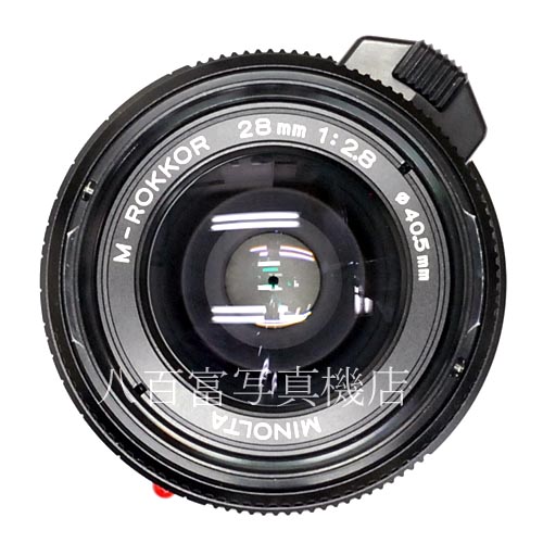 【中古】 ミノルタ M ROKKOR 28mm F2.8 ライカMマウント MINOLTA 中古レンズ 38825