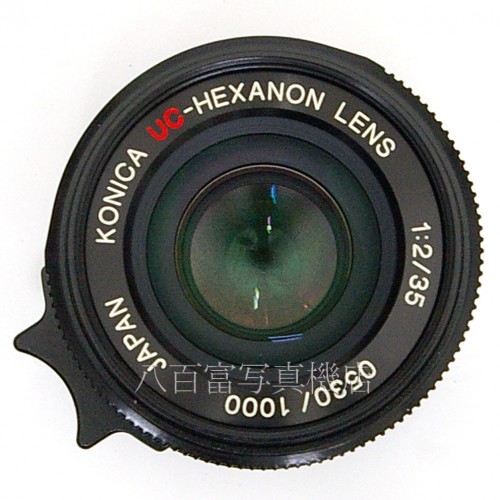 【中古】 コニカ UC HEXANON 35mm F2 ライカLマウント ブラック KONICA ヘキサノン 中古レンズ 27880