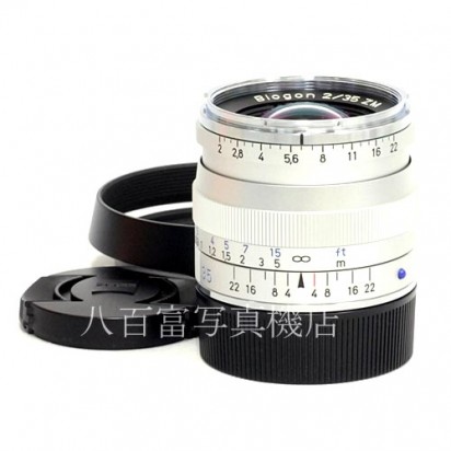 【中古】 ツアイス ビオゴン T* 35mm F2 ZM シルバー Carl Zeiss BIOGON 中古レンズ 38819