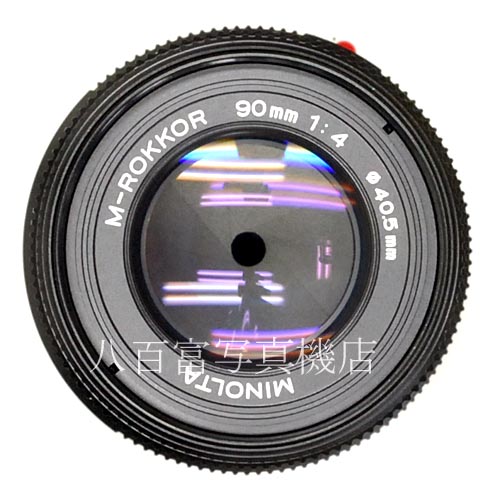 【中古】 ミノルタ M ROKKOR 90mm F4 CLE時代 ライカMマウント minolta ロッコール 38824