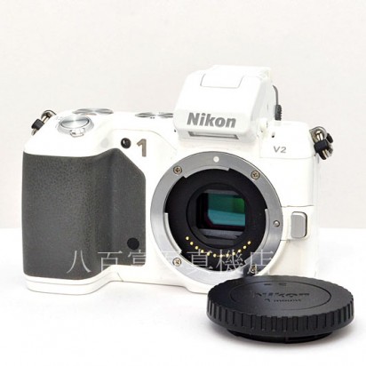 【中古】 ニコン Nikon1 V2 ボディ ホワイト Nikon 中古デジタルカメラ 48221