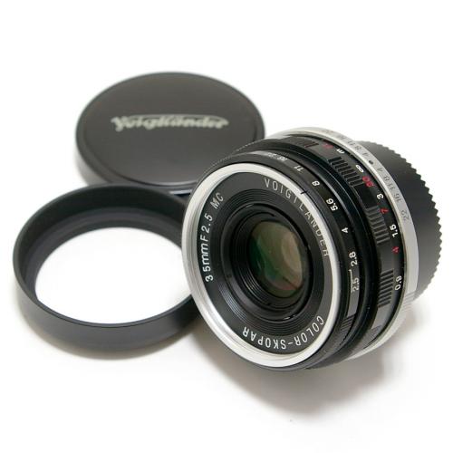 中古 フォクトレンダー COLOR SKOPAR 35mm F2.5P ライカLマウント