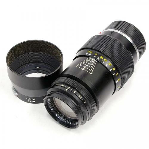 【中古】 ライツ TELE ELMAR 135mm F4 Mマウント Leitz 15493