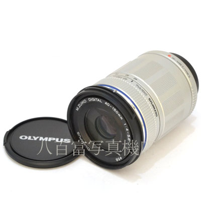 【中古】 オリンパス M.ZUIKO DIGITAL ED 40-150mm F4-5.6 マイクロフォーサーズ用 シルバー OLYMPUS 中古交換レンズ 43956