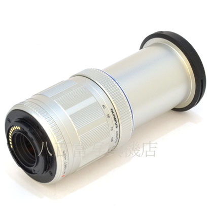 【中古】 オリンパス M.ZUIKO DIGITAL ED 40-150mm F4-5.6 マイクロフォーサーズ用 シルバー OLYMPUS 中古交換レンズ 43956