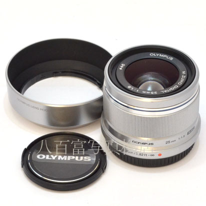 【中古】 オリンパス M.ZUIKO DIGITAL 25mm F1.8 シルバー OLYMPUS ズイコー マイクロフォーサーズ 中古交換レンズ 42564