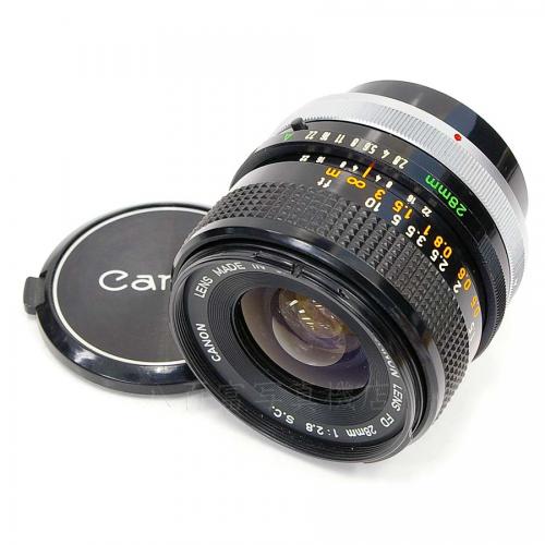 キヤノン Canon FD 28mm f2.8 S.C.#2050【付属品多数】 キヤノン Canon FD 28mm f2.8 S.C.#2050【付属品多数】 カメラ