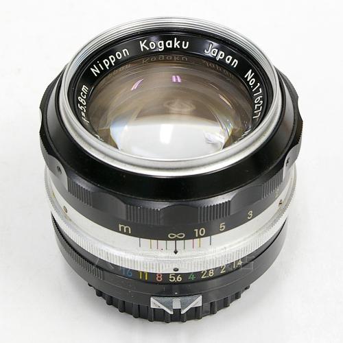 中古レンズ ニコン Auto Nikkor 5.8cm F1.4 タイプIII Nikon / オートニッコール 17027