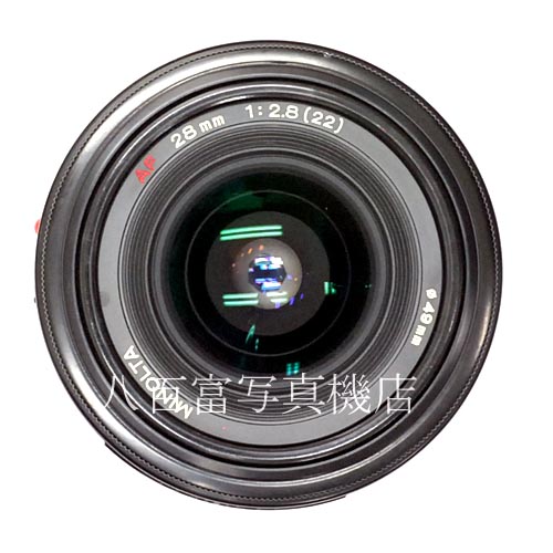 【中古】 ミノルタ AF 28mm F2.8 αシリーズ MINOLTA 中古レンズ 38774