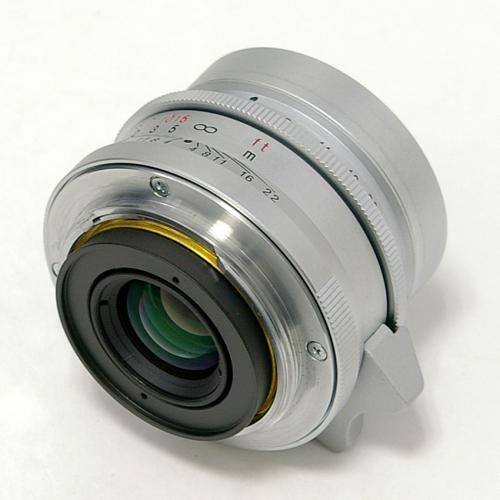 中古 フォクトレンダー COLOR-SKOPAR 50mm F2.5 シルバー ライカLマウント 中古レンズ B9087