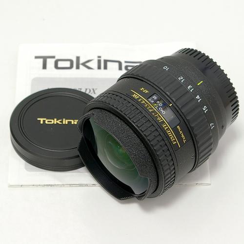 中古 トキナー AT-X DX Fisheye 10-17mm F3.5-4.5 ニコン用 Tokina