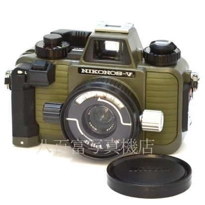 【中古】ニコン NIKONOS V グリーン 35mm F2.5 セット Nikon / ニコノス 中古フイルムカメラ　42276
