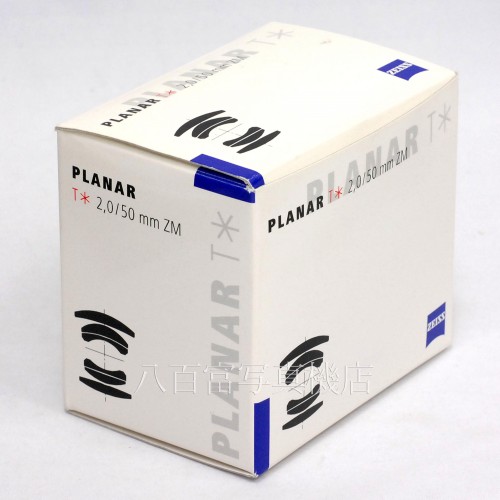 【中古】 ツァイス Planar T* 50mm F2 ZM ブラック ライカMマウント ZEISS　プラナー 30097