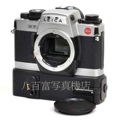 【中古】 ライカ R7 シルバー ボディ モーターワインダーRセット LEICA 中古フイルムカメラ 46270