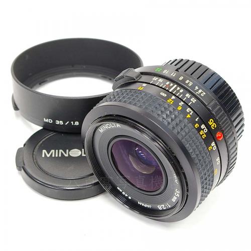 中古レンズ ミノルタ NEW MD 35mm F2.8 MINOLTA 17020｜カメラのこと 