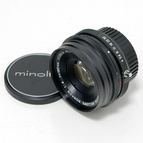 中古 ミノルタ AUTO BELLOWS ROKKOR 100mm F4 minolta