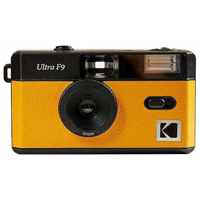 コダック ULTRA F9 ブラック×イエロー フィルムカメラ  Kodak