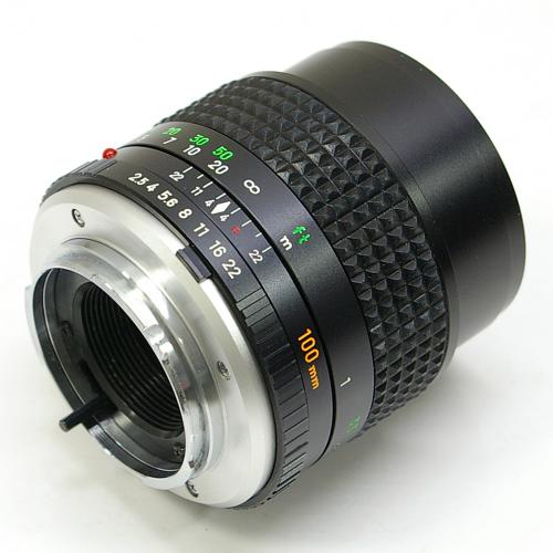 中古 ミノルタ MC ROKKOR 100mm F2.5 minolta 【中古レンズ】 05336