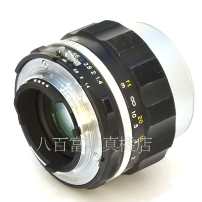 【中古】 フォクトレンダー NOKTON 58mm F1.4 SLII S シルバーリム ニコンAi-S用 Voigtlander ノクトン 中古交換レンズ 44285