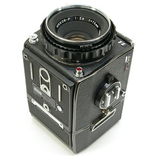 中古 ブロニカ EC-TLII 75mm F2.8 セット ZENZABRONICA 【中古カメラ】 05082