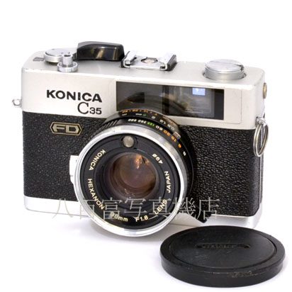 【中古】 コニカ C35 FD シルバー KONICA 中古フイルムカメラ 44290