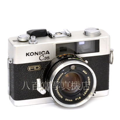 販売済み 【中古】 コニカ C35 FD シルバー KONICA 中古フイルムカメラ