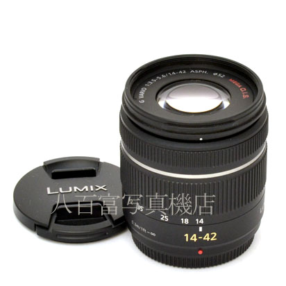 【中古】 パナソニック LUMIX G VARIO 14-42mm F3.5-5.6 ASPH. MEGA O.I.S H-FS014042 中古交換レンズ 43668