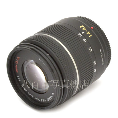 【中古】 パナソニック LUMIX G VARIO 14-42mm F3.5-5.6 ASPH. MEGA O.I.S H-FS014042 中古交換レンズ 43668