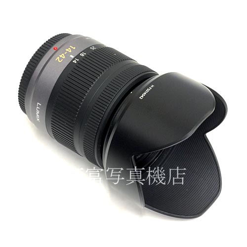  【中古】 パナソニック LUMIX G VARIO 14-42mm F3.5-5.6 ASPH. MEGA O.I.S H-FS014042 中古レンズ 38875